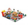 SEMBO 601055 601056 601057 601058 non  CỬA HÀNG KHOAI TÂY CHIÊN HAMBURGER COCA KEM. bộ đồ chơi xếp lắp ráp ghép mô hình City SEMBO BLOCK Thành Phố 998 khối