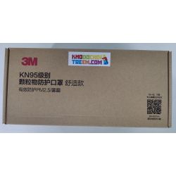 Khẩu trang 3M 9501V+ KN95 lọc hơn 95% bụi siêu mịn PM2.5 có van thở, đeo tai, chun vải mềm hơn 9501VT, chính hãng
