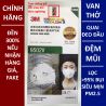 Khẩu trang 3M 9502V KN95 có đệm mũi lọc hơn 95% bụi siêu mịn PM2.5 có van thở, đeo đầu, chun tổng hợp, chính hãng nâng cấp của 9