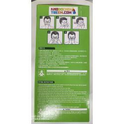 Khẩu trang 3M 9502V KN95 có đệm mũi lọc hơn 95% bụi siêu mịn PM2.5 có van thở, đeo đầu, chun tổng hợp, chính hãng nâng cấp của 9