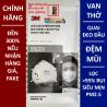 Khẩu trang 3M 9502V KN95 có đệm mũi lọc hơn 95% bụi siêu mịn PM2.5 có van thở, đeo đầu, chun tổng hợp, chính hãng nâng cấp của 9