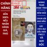 Khẩu trang 3M 9542V KN95 lọc hơn 95% bụi siêu mịn PM2.5 và độc với màng than hoạt tính đệm mũi van thở chun vải mềm đeo đầu chín