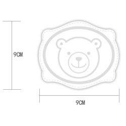 Khẩu trang gấu trẻ em 3 tháng - 3 tuổi KN95 Pingjia lọc hơn 95% bụi siêu mịn PM2.5 hình 3D chun vải siêu mềm chính hãng