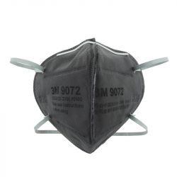 Khẩu trang 3M 9072 KN90 lọc hơn 90% hơi độc bụi siêu mịn PM2.5 có màng than hoạt tính chính hãng mới hơn 3M 9042 toàn đồ giả