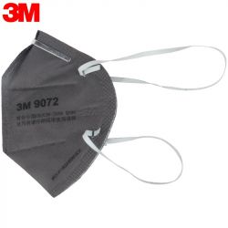 Khẩu trang 3M 9072 KN90 lọc hơn 90% hơi độc bụi siêu mịn PM2.5 có màng than hoạt tính chính hãng mới hơn 3M 9042 toàn đồ giả