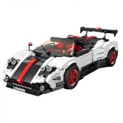 MouldKing 13105 Mould King 13105 RASTAR 98200 REBRICKABLE MOC-22208 22208 MOC22208 non  Ý TƯỞNG ĐA DẠNG PAGANI ZONDA CINQUE ROADSTER 1:16 tỷ lệ 1:16 bộ đồ chơi xếp lắp ráp ghép mô hình Creative Idea CREAATIVE IDEA PAGANI ZONDA CINQUE ROADSTER Ý Tưởng Sáng Tạo 960 khối
