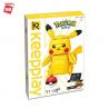 Enlighten S0101 0101 Qman S0101 0101 non  PIKACHU bộ đồ chơi xếp lắp ráp ghép mô hình Pokémon POKEMON 911 khối