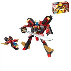 Enlighten 3105 Qman 3105 non  NGƯỜI MÁY BIẾN HÌNH bộ đồ chơi xếp lắp ráp ghép mô hình Transformers TRANSCOLLECTOR Robot Đại Chiến Người Máy Biến Hình 908 khối