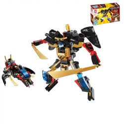 Enlighten 3105 Qman 3105 non  NGƯỜI MÁY BIẾN HÌNH bộ đồ chơi xếp lắp ráp ghép mô hình Transformers TRANSCOLLECTOR Robot Đại Chiến Người Máy Biến Hình 908 khối