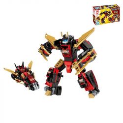 Enlighten 3105 Qman 3105 non  NGƯỜI MÁY BIẾN HÌNH bộ đồ chơi xếp lắp ráp ghép mô hình Transformers TRANSCOLLECTOR Robot Đại Chiến Người Máy Biến Hình 908 khối