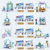 HEIMA 8060 non  LÂU ĐÀI BĂNG GIÁ bộ đồ chơi xếp lắp ráp ghép mô hình Frozen FROZEN CASTLE Nữ Hoàng Băng Giá