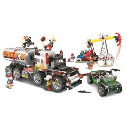 Winner 5105 non  GỐC DẦU SỐ 01 bộ đồ chơi xếp lắp ráp ghép mô hình Sharp Arrows Action SHARP ARROWS ACTION OIL BASE 01 Mũi Tên Nhọn 792 khối