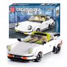 COGO 15820 MouldKing 13103 Mould King 13103 non  XE PORSCHE TRẮNG bộ đồ chơi xếp lắp ráp ghép mô hình Creative Idea CREAATIVE IDEA PORSCHE 911 TARGA Ý Tưởng Sáng Tạo 882 khối