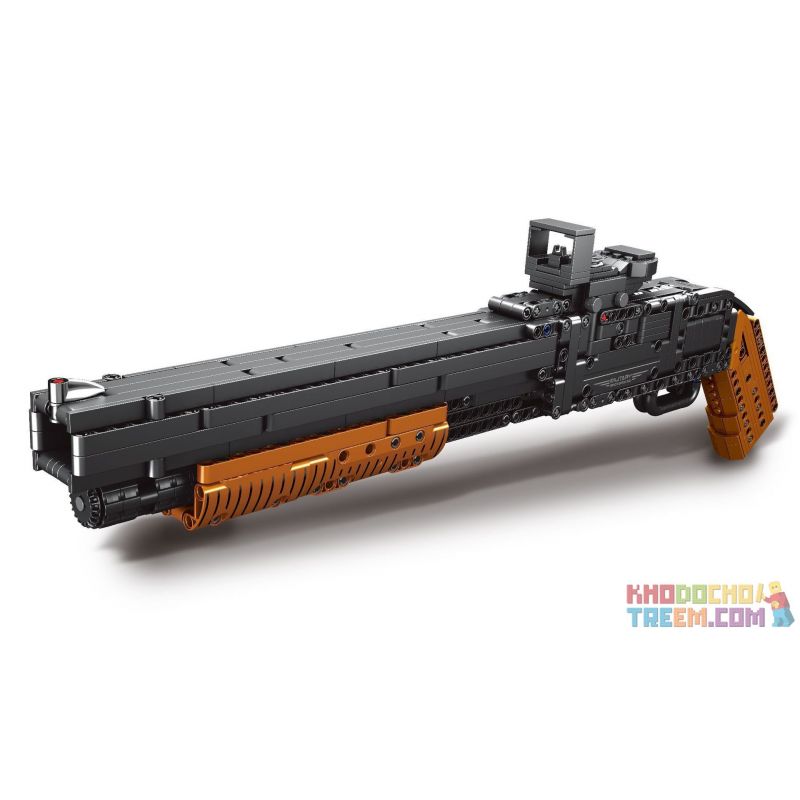 XINGBAO XB-24001 24001 XB24001 non  SÚNG NGẮN M1897 bộ đồ chơi xếp lắp ráp ghép mô hình Pubg Battlegrounds BATTLEFIELD FIREWIRE WINCHESTER MODEL (M) 1887 Bắn Súng 863 khối