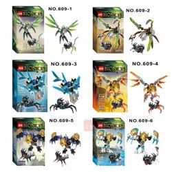 NOT  TERAK - CREATURE OF EARTH 71304 XSZ KSZ 609-5 xếp lắp ráp ghép mô hình CHIẾN BINH SINH HỌC TERAK - VẬT CỦA TRÁI ĐẤT Bionicle Anh Hùng Toa 74 khối