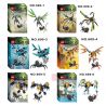 NOT  TERAK - CREATURE OF EARTH 71304 XSZ KSZ 609-5 xếp lắp ráp ghép mô hình CHIẾN BINH SINH HỌC TERAK - VẬT CỦA TRÁI ĐẤT Bionicle Anh Hùng Toa 74 khối
