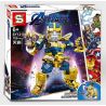 SHENG YUAN SY SY1319 1319 non  KHÔNG HOÀN HẢO bộ đồ chơi xếp lắp ráp ghép mô hình Marvel Super Heroes HEROES ASSEMBLE Siêu Anh Hùng Marvel 785 khối