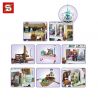SHENG YUAN SY SY1431 1431 1578 non  LÂU ĐÀI BĂNG TUYẾT bộ đồ chơi xếp lắp ráp ghép mô hình  ICE AND SNOW PRINCESS Các Bạn Gái 1650 khối