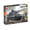 XIANG JUN XJ-922 non  XE TĂNG CHIẾN ĐẤU ĐEN bộ đồ chơi xếp lắp ráp ghép mô hình Military Army PZKPFW VI TIGER HEAVY TANK Quân Sự Bộ Đội 1201 khối