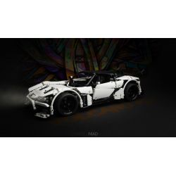 REBRICKABLE MOC-9613 9613 MOC9613 non  SIÊU XE NÚI LỬA bộ đồ chơi xếp lắp ráp ghép mô hình  VOLCANO RS SUPERCAR Kỹ Thuật Công Nghệ Cao Mô Hình Phương Tiện 1699 khối