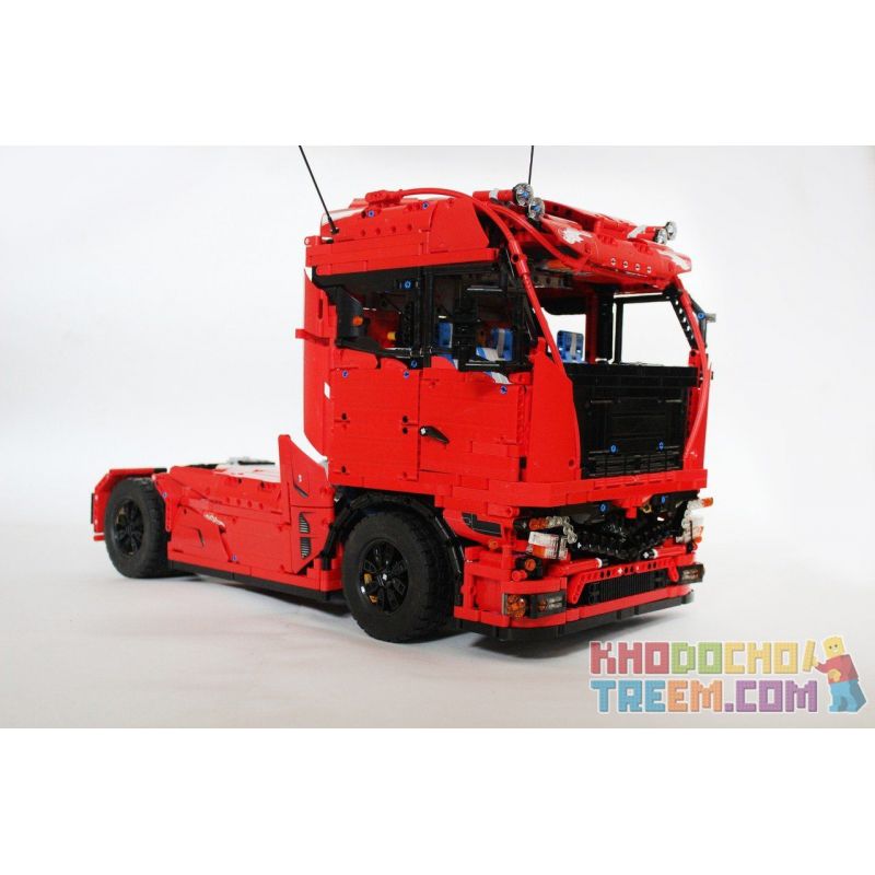 REBRICKABLE MOC-4564 4564 MOC4564 non  XE ĐẦU KÉO CHÂU bộ đồ chơi xếp lắp ráp ghép mô hình    EURO TRACTOR TRUCK Kỹ Thuật Công Nghệ Cao Mô Hình Phương Tiện 4120 khối
