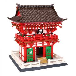 WANGE 6212 non  ĐỀN KIYOMIZU-DERA KYOTO NHẬT BẢN bộ đồ chơi xếp lắp ráp ghép mô hình Creator THE NIOMON KIYOMIZU-DERA TEMPLE OF KYOTO Sáng Tạo 2409 khối