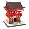 WANGE 6212 non  ĐỀN KIYOMIZU-DERA KYOTO NHẬT BẢN bộ đồ chơi xếp lắp ráp ghép mô hình Creator THE NIOMON KIYOMIZU-DERA TEMPLE OF KYOTO Sáng Tạo 2409 khối