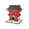 WANGE 6212 non  ĐỀN KIYOMIZU-DERA KYOTO NHẬT BẢN bộ đồ chơi xếp lắp ráp ghép mô hình Creator THE NIOMON KIYOMIZU-DERA TEMPLE OF KYOTO Sáng Tạo 2409 khối