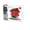 WANGE 6212 non  ĐỀN KIYOMIZU-DERA KYOTO NHẬT BẢN bộ đồ chơi xếp lắp ráp ghép mô hình Creator THE NIOMON KIYOMIZU-DERA TEMPLE OF KYOTO Sáng Tạo 2409 khối