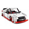 IBLOCK PL-920-155 920-155 PL920-155 SEMBO 701712 non  SIÊU XE NISSAN TRẮNG bộ đồ chơi xếp lắp ráp ghép mô hình Speed Champions Racing Cars NISSAN GTF Đua Xe Công Thức 816 khối