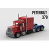 MouldKing 15001 Mould King 15001 REBRICKABLE MOC-24330 24330 MOC24330 non  379 XE TẢI BILT PETE bộ đồ chơi xếp lắp ráp ghép mô hình  379 PETERBILT TRUCK Kỹ Thuật Công Nghệ Cao Mô Hình Phương Tiện 845 khối