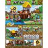 PRCK 63031 non  CỐI XAY GIÓ bộ đồ chơi xếp lắp ráp ghép mô hình Minecraft MY WORLD Game Xây Dựng 608 khối