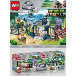 FROG BABY OBM 99531 non  KHỦNG LONG SỔNG CHUỒNG bộ đồ chơi xếp lắp ráp ghép mô hình Jurassic World Thế Giới Khủng Long 584 khối