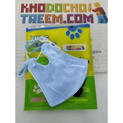 Khẩu trang trẻ em 3 - 10 tuổi KN95 Breazwell 530V lọc hơn 95% bụi siêu mịn PM2.5 có van thở, đệm mũi, chun vải mềm, đeo cả tai l