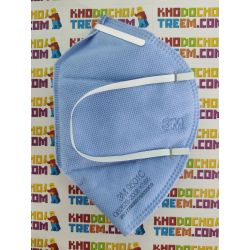 Khẩu trang 3M 9501C xanh tím hồng KN95 có đệm mũi lọc hơn 95% bụi siêu mịn PM2.5 có van thở, đeo tai, chính hãng