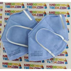 Khẩu trang 3M 9501C xanh tím hồng KN95 có đệm mũi lọc hơn 95% bụi siêu mịn PM2.5 có van thở, đeo tai, chính hãng