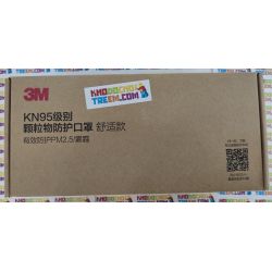 Khẩu trang 3M 9502V+ KN95 lọc hơn 95% bụi siêu mịn PM2.5 có van thở, đeo tai, chun vải mềm hơn 9502VT, chính hãng