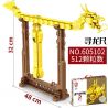 SEMBO 605102 non  THÁM TỬ PHỐ TÀU 3 NGƯỜI CAI TRỊ RỒNG bộ đồ chơi xếp lắp ráp ghép mô hình Chinatown Khu Phố Tàu 512 khối