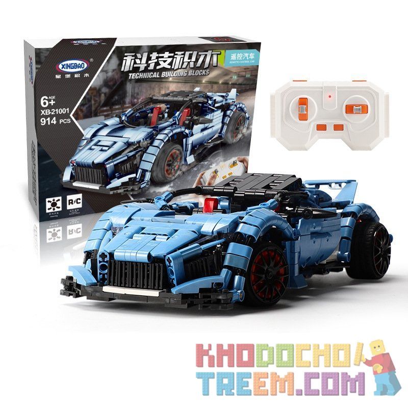 XINGBAO XB-21001 21001 XB21001 non  XE ĐUA CÔNG THỨC 1 bộ đồ chơi xếp lắp ráp ghép mô hình  RACING CAR Kỹ Thuật Công Nghệ Cao Mô Hình Phương Tiện 807 khối