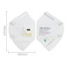 Một cái khẩu trang 3M 9002V KN90 lọc hơn 90% bụi siêu mịn PM2.5 , đeo đầu, chun tổng hợp, chính hãng