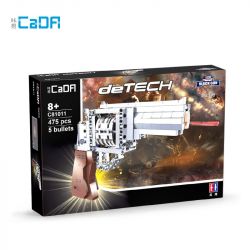 DOUBLEE CADA C81011 81011 non  SÚNG LỤC Ổ QUAY bộ đồ chơi xếp lắp ráp ghép mô hình Gun BLOCK GUN 475 khối