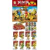 SHENG YUAN SY SY1329 1329 non  8 NINJA MÔ TÔ VÀNG bộ đồ chơi xếp lắp ráp ghép mô hình The  Ninjago Movie NINJA NINJA MASTER Ninja Lốc Xoáy