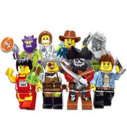 Enlighten 1503A 1503B Qman 1503A 1503B non  16 NHÂN VẬT NHỎ TRONG MÙA THỨ BA bộ đồ chơi xếp lắp ráp ghép mô hình Collectable Minifigures Búp Bê Sưu Tầm