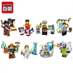 Enlighten 1503A 1503B Qman 1503A 1503B non  16 NHÂN VẬT NHỎ TRONG MÙA THỨ BA bộ đồ chơi xếp lắp ráp ghép mô hình Collectable Minifigures Búp Bê Sưu Tầm