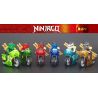 JISI 10029 10030 10031 10032 10033 10034 non  XE MÁY TRONG SUỐT MINIFIGURE 6 bộ đồ chơi xếp lắp ráp ghép mô hình The  Ninjago Movie Ninja Lốc Xoáy