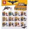 SHENG YUAN SY SY634 non  BATMAN SERIES MINIFIGURE 12 PHONG CÁCH bộ đồ chơi xếp lắp ráp ghép mô hình Super Heroes BAT HERO Siêu Nhân Anh Hùng