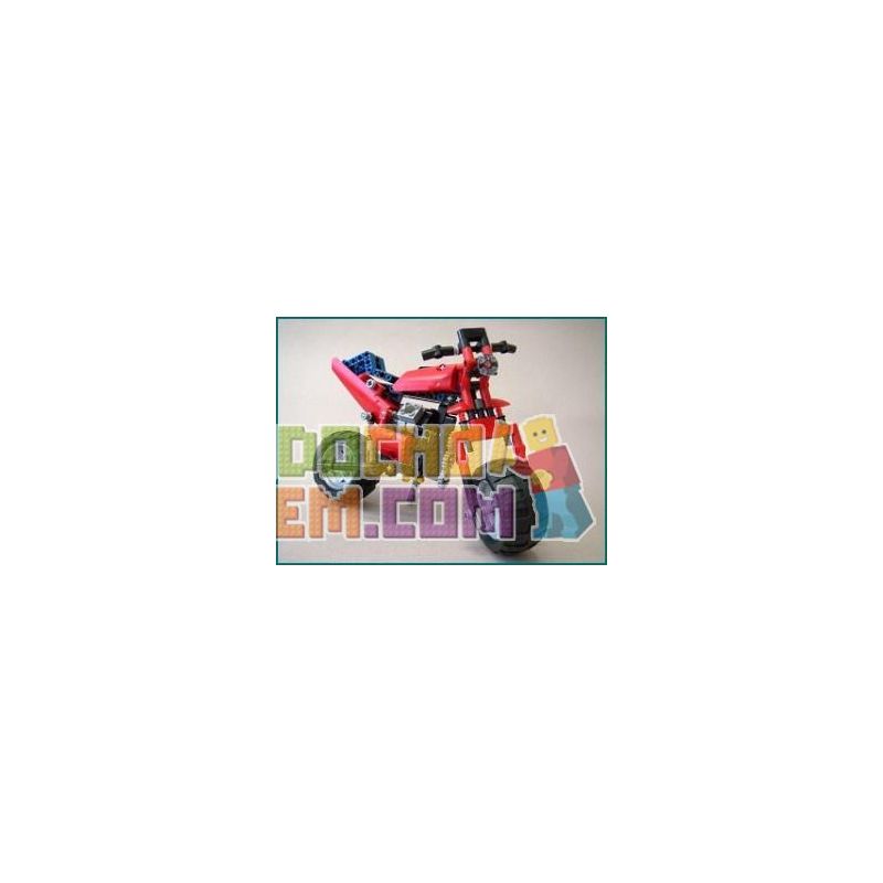 JISI 3352 REBRICKABLE MOC-0079 0079 MOC0079 non  MÔ TÔ BÁNH RỘNG bộ đồ chơi xếp lắp ráp ghép mô hình  8048 MOTORBIKE Kỹ Thuật Công Nghệ Cao Mô Hình Phương Tiện 224 khối