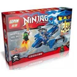 LEPIN 06031C non  BỘ ĐỒ BỐN TRONG MỘT GẮN VÀ NGỰA bộ đồ chơi xếp lắp ráp ghép mô hình The  Ninjago Movie Ninja Lốc Xoáy 105 khối