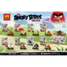 LELE 79249 non  CẢNH ĐỨNG bộ đồ chơi xếp lắp ráp ghép mô hình The Angry Birds Movie Những Chú Chim Điên