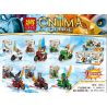 LELE 39014 non  XE MÔ TÔ MINIFIGURES 6 HỘP bộ đồ chơi xếp lắp ráp ghép mô hình Legends Of Chima Bộ Tộc Thú